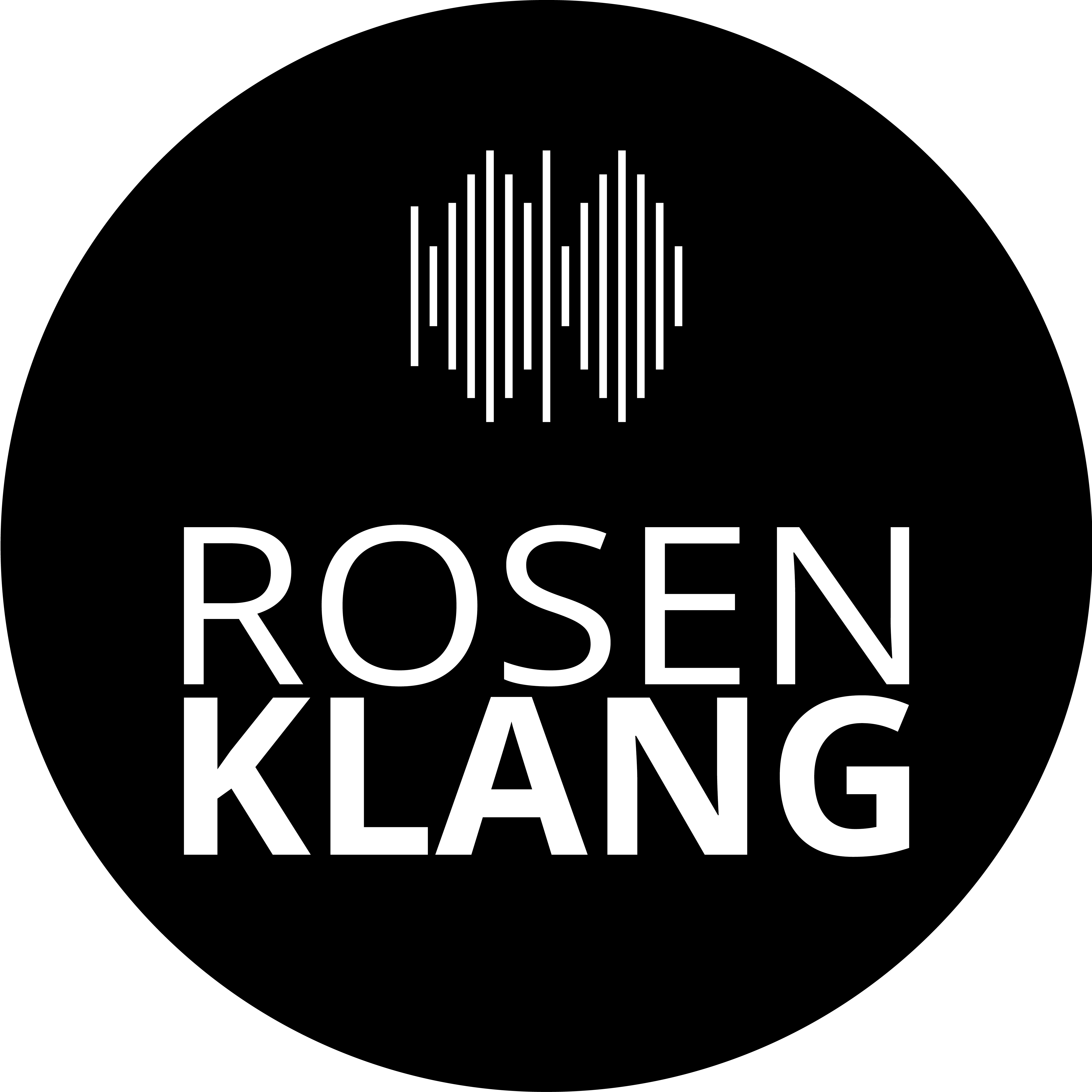 Signet Logo Rosenklang kompakt rund sw 2